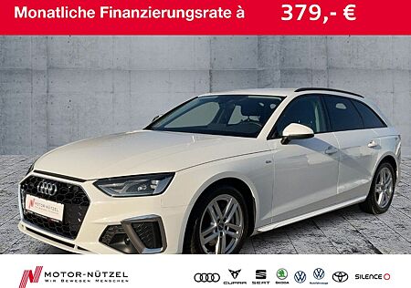 Audi A4 Avant 40 TDI QU S-TR S-LINE NAVI+RFK+ACC+18"