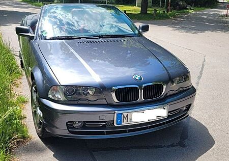 BMW 330Ci - Cabrio, stahlgrau, 1. Hand, Garagenwagen