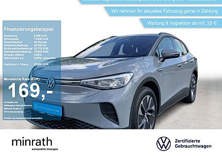 VW ID.4 Volkswagen Pure CCS+LED+NAVI+CarPlay+SHZ+2xPDC+RFK+LM1