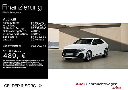 Audi Q8 60 TFSIe S LINE Quattro AHK*Air*Pano*360°*B&O