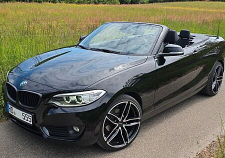 BMW 218i Cabrio Advantage Erstklassiger Zustand! 19"