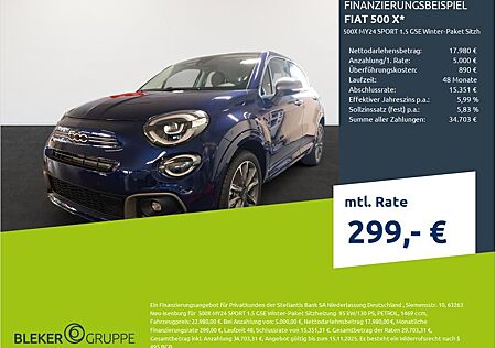 Fiat 500X 500 X MY24 SPORT 1.5 GSE Winter-Paket Sitz