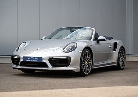 Porsche 991 911 TURBO CABRIO GT-SILBER APPROVED LIFT PCCB