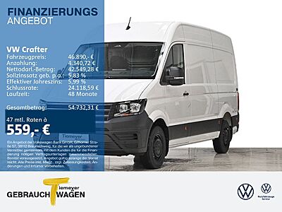 Volkswagen Crafter Kasten 35 HD Ergo-Sitz GJR Kamera Klima