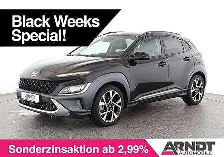 Hyundai Kona 1.6 TGDI Prime Leder GlasSD HUD Nav ACC Kam