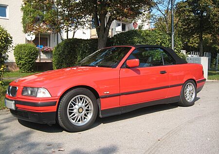 BMW 318i E36 Cabrio*top gepflegt Youngtimer*glanzrot