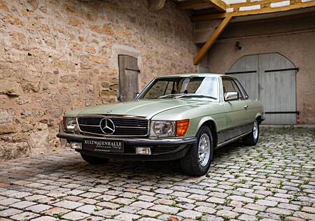 Mercedes-Benz 450 450SLC 5.0 *43tkm*2.Hand*Silbergrün*Leder Grün*