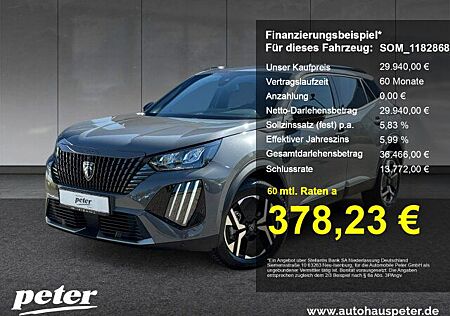 Peugeot 2008 Allure Hybrid 145 +GJR+SHZ+360°Kamera+