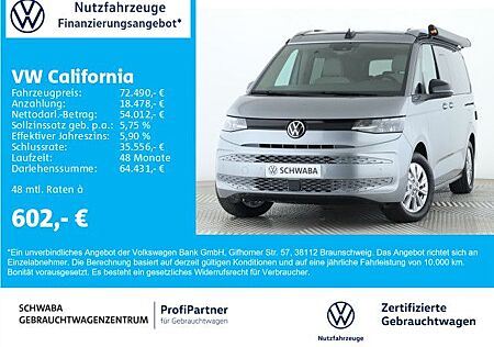 VW T6 California Volkswagen California Beach Tour Camper 2.0 TDI *StdHz*AHK*