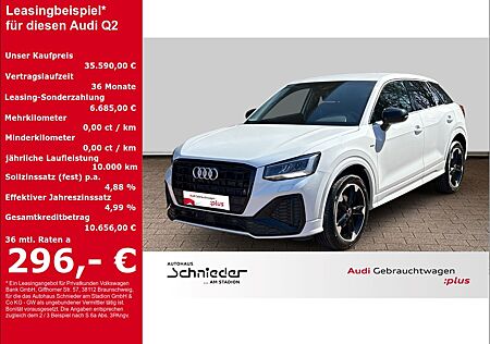 Audi Q2 35 TFSI S LINE LED,VIRTUAL,AHK,CARPLAY,SONOS