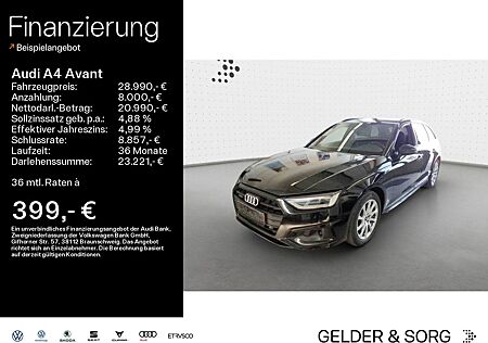Audi A4 Avant TDI qu. Leder*AHK*Nav*Sound*Virtual*LED