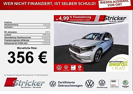 Skoda Enyaq iV80 356,-ohne Anzahlung ACC Pano Wärmepum
