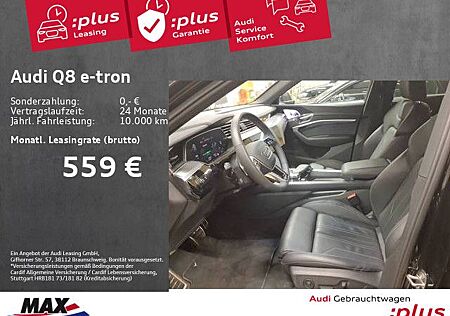 Audi Q8 e-tron 55 S-LINE MATRIX+360°KAM+PANO+HUD+AHK+