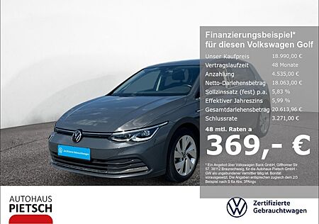VW Golf Volkswagen VIII 1.5 TSI Style LED NAVI ACC Totwinkel