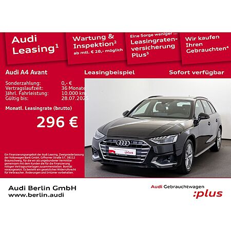Audi A4 leasen