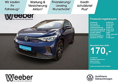 VW ID.4 Volkswagen PRO AHK*NAVI*LED*KAMERA*19ZOLL SCHWARZ*5J.G