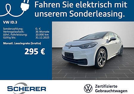 VW ID.3 Volkswagen Pro Performance Life 58 kWh | 18" in Schwar