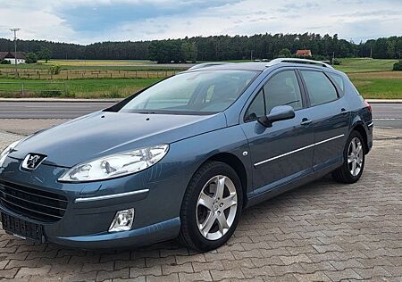 Peugeot 407 SW Platinum 1.Hand Tüv NEU LEDER Pano