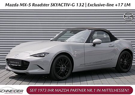 Mazda MX-5 Roadster SKYACTIV-G 132 Exclusive-line +17