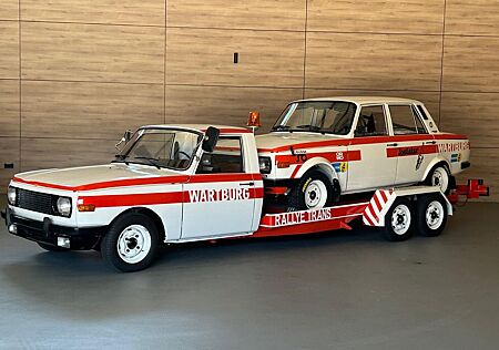 Wartburg 353 Rallye Trans mit 353 WR Rallyewagen