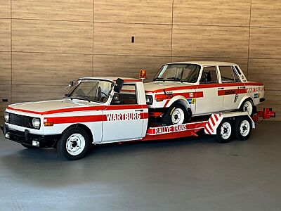 Wartburg 353 Rallye Trans mit 353 WR Rallyewagen