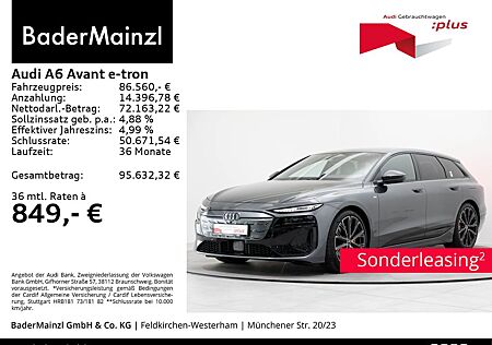 Audi A6 e-tron A6 Avant e-tron quattro AHK Matrix HUD 360° B&O