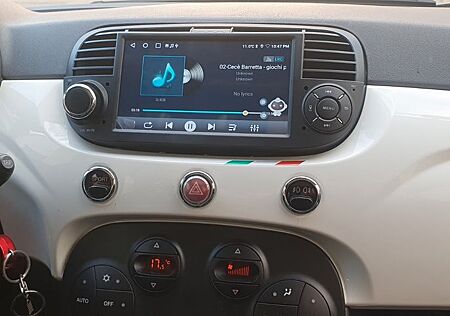 Fiat 500 1. Hand , Leder ,Klimaauto ,pano. Dach