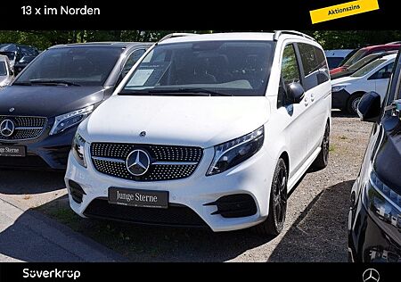 Mercedes-Benz V 220 lang AMG NIGHT/PANO/AHK/7 SITZE/SPUR/TWA/K