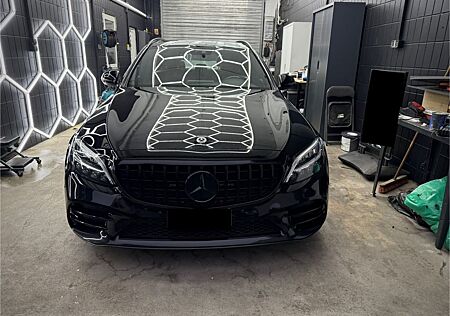 Mercedes-Benz C 220 C 220d Faceli/AMG-Lin/Night/9G/Pano/AHK