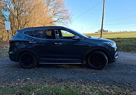 Hyundai Santa Fe blue 2.2 CRDi Premium 4WD