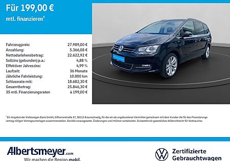 VW Sharan Volkswagen 2.0 TDI 4Motion Highline +DSG+AHK+XENON++