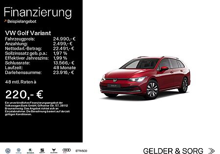 VW Golf Volkswagen Variant Life 1.0 TSI LED*Navi*AHK*Digital