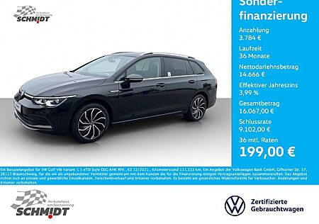 VW Golf Volkswagen VIII Variant 1.5 eTSI Style DSG AHK RFK