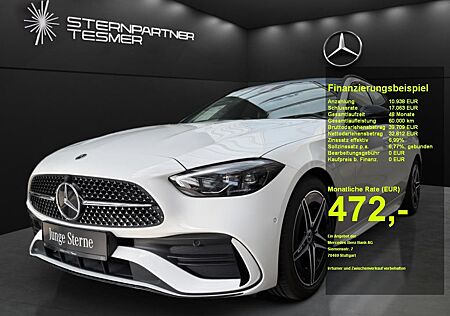 Mercedes-Benz C 200 d T AMG+NIGHT+PANO+AHK+KAMERA+MBUX
