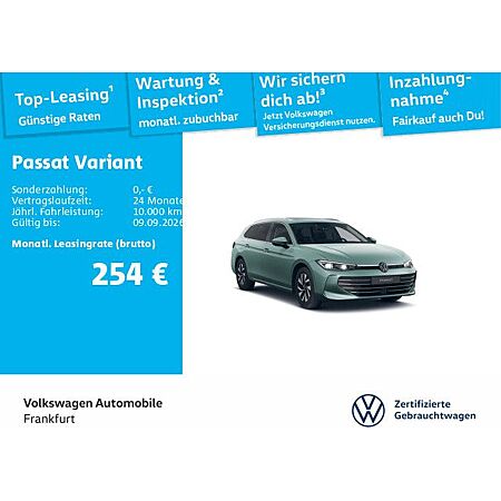 VW Passat Variant leasen
