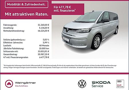 VW T7 Multivan Volkswagen Life lang 2.0 TDI, AHK, Navi, Digita