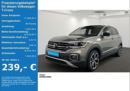 VW T-Cross Volkswagen 1.0 TSI LED CarPlay SHZ KAMERA Style