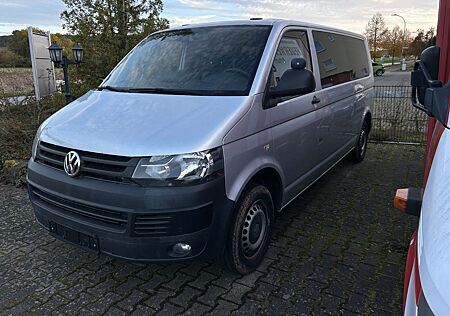 VW T5 Transporter Volkswagen T5 Lang 2.0 TDI 2. Hand Camper Klima Standh.