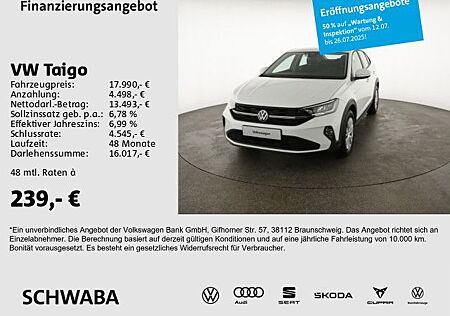 VW Taigo Volkswagen 1.0 TSI *LED*VIRTUAL*APP*GRA*LANE*PDC*16"*