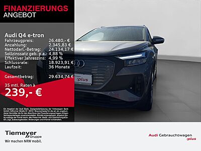 Audi Q4 e-tron 35 LEDER NAVI+ SITZHZG