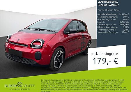 Renault TWINGO Techno 80 Urban Range
