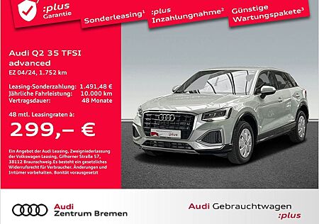 Audi Q2 35 TFSI advanced AHK SPORTSITZ SITZH ALARM