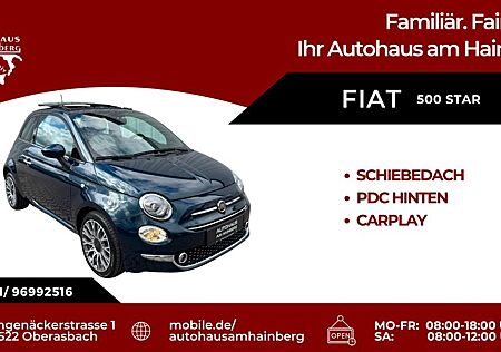 Fiat 500 Star *SCHIEBEDACH*PDC*KLIMA*ALU*