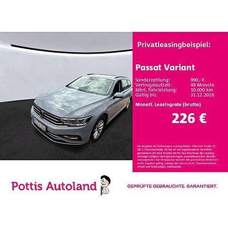 VW Passat Variant leasen