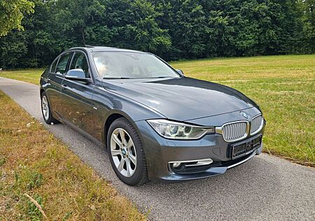 BMW 318d Modern Line*LEDER*NAVI*2.HAND*ScheckH*SHD