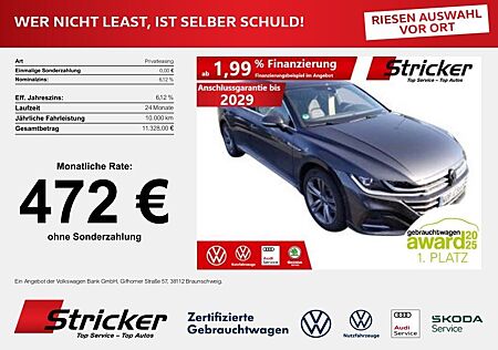 VW Arteon Volkswagen Shooting Brake R-Line 2.0TSI 4M DSG 472,