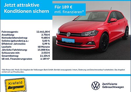 VW Polo Volkswagen 1.0 TSI Highline NAVI SITZHEIZUNG PDC KLIMA