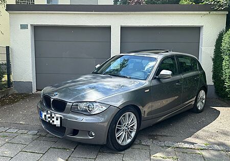 BMW 120d M Paket PDC Navi AHK 5 Trg 8-F Bereift EU5