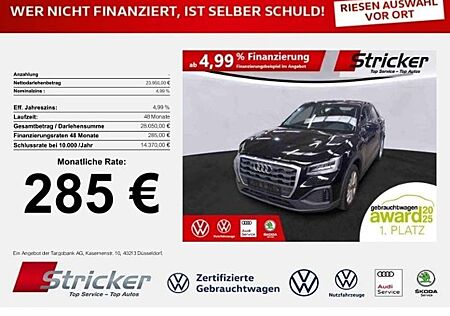 Audi Q2 35 1.5TFSI DSG 285,-ohne Anzahlung Kamera Sit