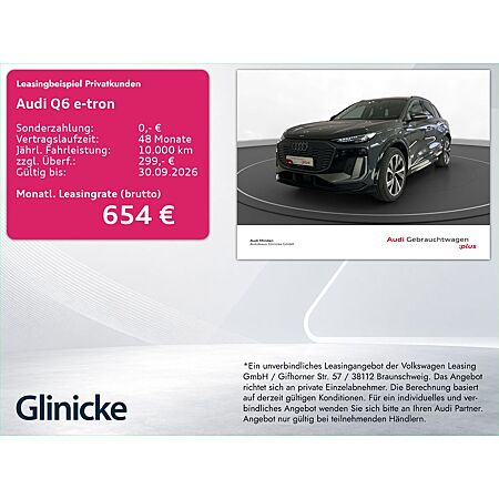 Audi Q6 e-tron leasen